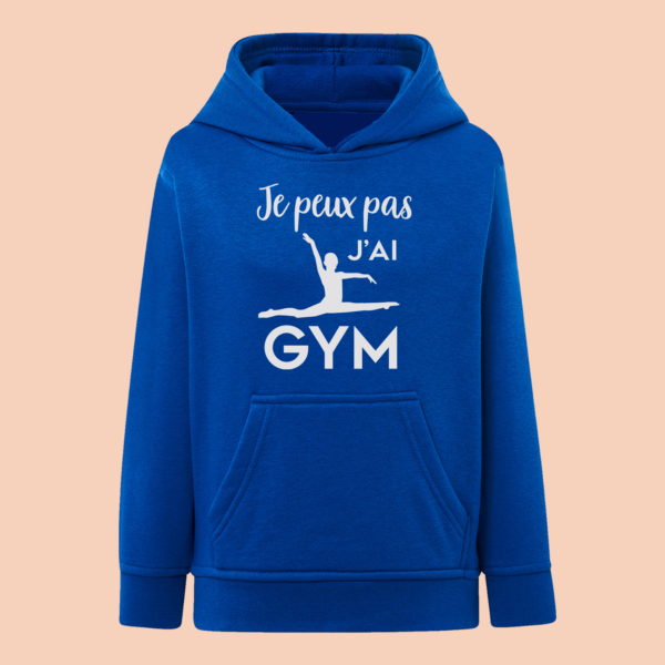 Sweat Enfant "Je Peux Pas J'ai Gym" (grand écart) 8 Sweat Enfant "Je Peux Pas J'ai Gym" (grand écart) – Image 6