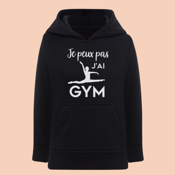 Sweat Enfant "Je Peux Pas J'ai Gym" (grand écart) 11 Sweat Enfant "Je Peux Pas J'ai Gym" (grand écart) – Image 9