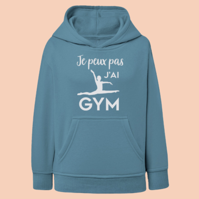 Sweat Enfant "Je Peux Pas J'ai Gym" (grand écart)