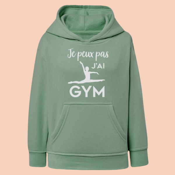 Sweat Enfant "Je Peux Pas J'ai Gym" (grand écart) 7 Sweat Enfant "Je Peux Pas J'ai Gym" (grand écart) – Image 5