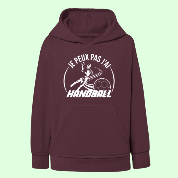 Sweat Enfant "Je Peux Pas J'ai Handball" 11 Sweat Enfant "Je Peux Pas J'ai Handball" – Image 9