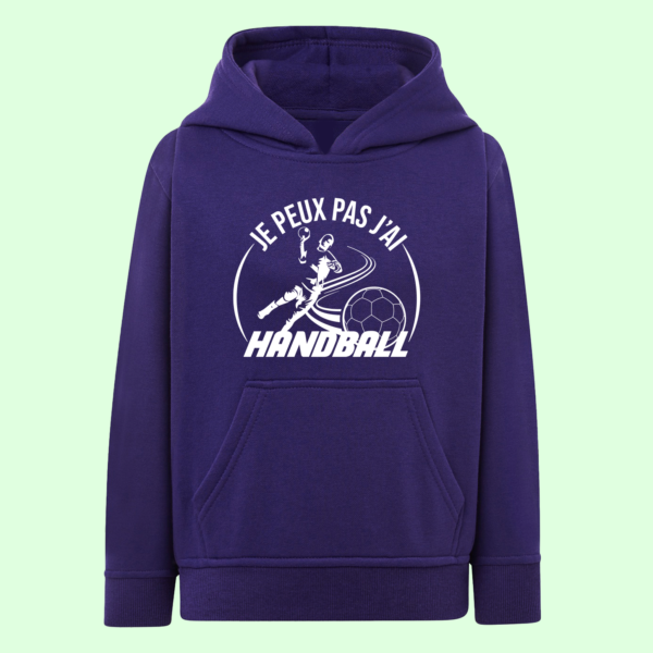 Sweat Enfant "Je Peux Pas J'ai Handball" 10 Sweat Enfant "Je Peux Pas J'ai Handball" – Image 8