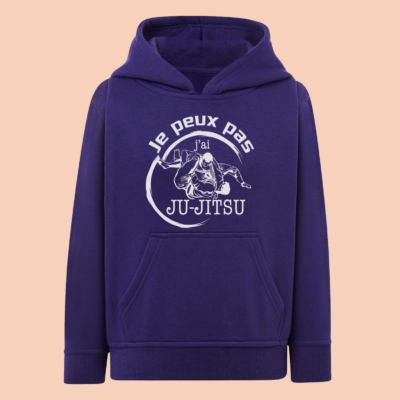 Sweat Enfant "Je Peux Pas J'ai Jujitsu"