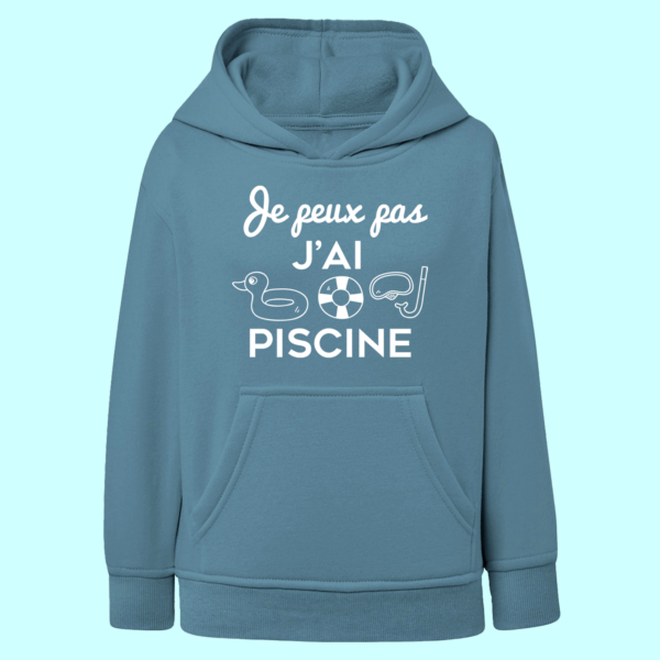 sweat enfant je peux pas jai piscine vieux bleu e1768982222108