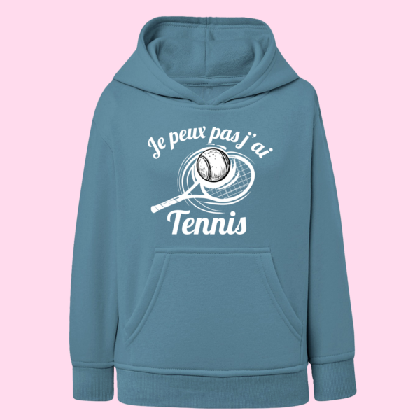 Sweat Enfant "Je Peux Pas J'ai Tennis" 7 Sweat Enfant "Je Peux Pas J'ai Tennis" – Image 5