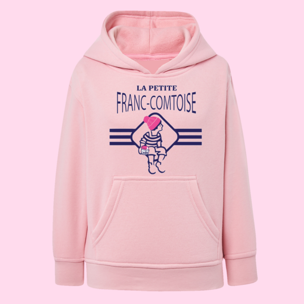 sweat enfant la petite franc comtoise rose clair e1768399483659