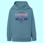 sweat enfant la petite langroise vieux bleu