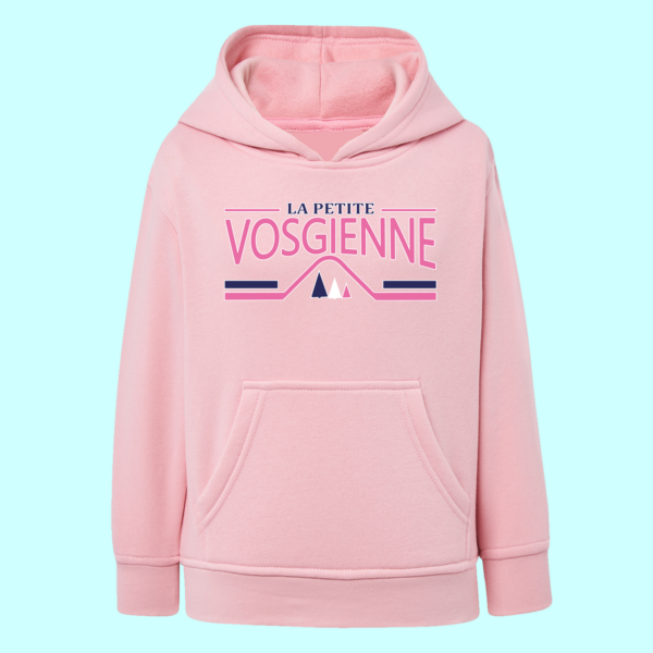 sweat enfant la petite vosgienne rose clair e1768488910152