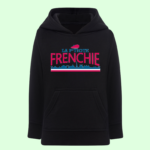sweat enfant la ptiote frenchie noir