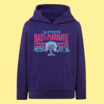 sweat enfant la ptiote haut marnaise violet