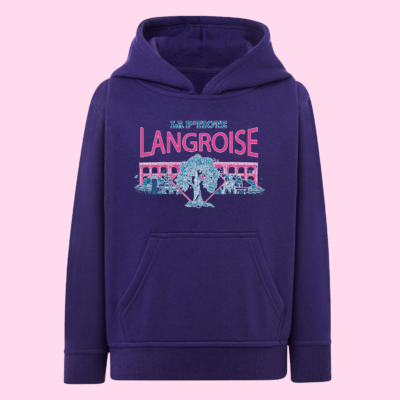 Sweat Enfant "La P'tiote Langroise"