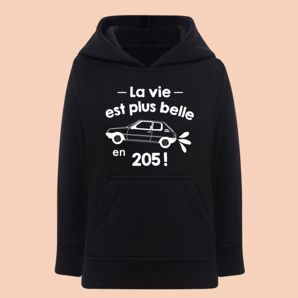 Sweat Enfant "La Vie Est Plus Belle En 205" 11 Sweat Enfant "La Vie Est Plus Belle En 205" – Image 9
