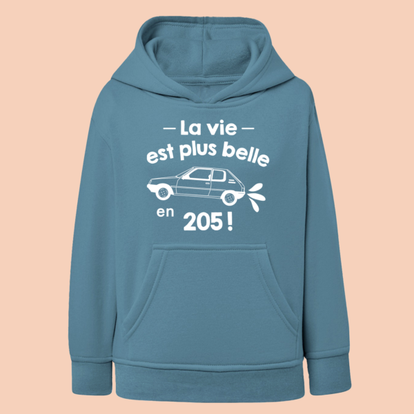 Sweat Enfant "La Vie Est Plus Belle En 205" 7 Sweat Enfant "La Vie Est Plus Belle En 205" – Image 5