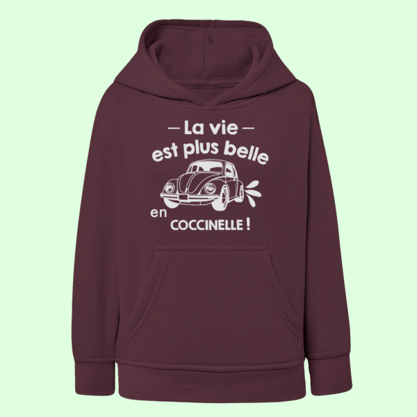 Sweat Enfant "La Vie Est Plus Belle En Coccinelle" 10 Sweat Enfant "La Vie Est Plus Belle En Coccinelle" – Image 8