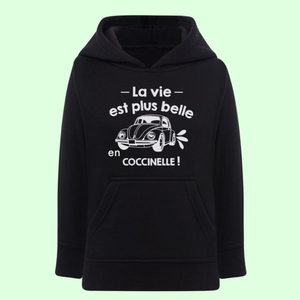Sweat Enfant "La Vie Est Plus Belle En Coccinelle" 11 Sweat Enfant "La Vie Est Plus Belle En Coccinelle" – Image 9