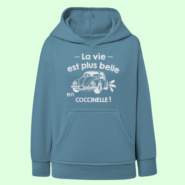 Sweat Enfant "La Vie Est Plus Belle En Coccinelle" 7 Sweat Enfant "La Vie Est Plus Belle En Coccinelle" – Image 5
