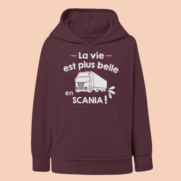 Sweat Enfant "La Vie Est Plus Belle En Scania" 10 Sweat Enfant "La Vie Est Plus Belle En Scania" – Image 8