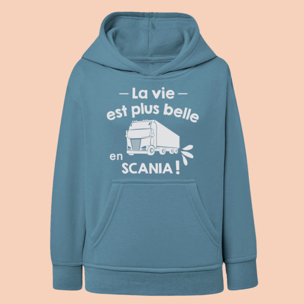 Sweat Enfant "La Vie Est Plus Belle En Scania" 8 Sweat Enfant "La Vie Est Plus Belle En Scania" – Image 6