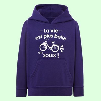 Sweat Enfant "La Vie Est Plus Belle En Solex"
