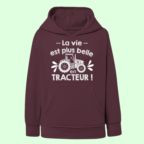 Sweat Enfant "La Vie Est Plus Belle En Tracteur" 10 Sweat Enfant "La Vie Est Plus Belle En Tracteur" – Image 8