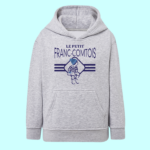sweat enfant le petit franc comtois gris chine