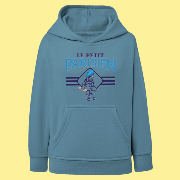 sweat enfant le petit parisien vieux bleu e1768493779102