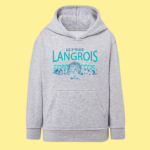 sweat enfant le ptiot langrois arbre gris chine
