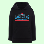 sweat enfant le ptiot langrois noir