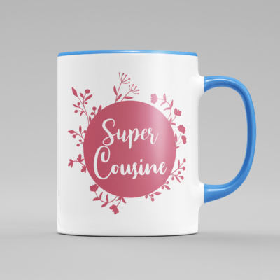 Tasse "Super Cousine"